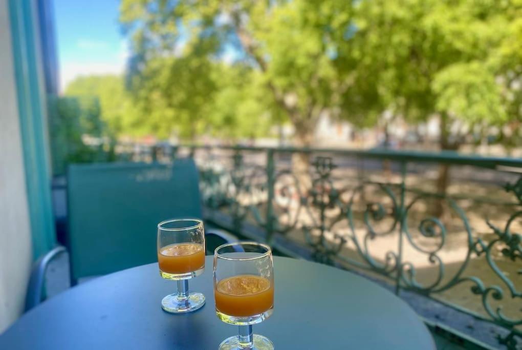 L'Historien - Avec Balcon Coeur De Nimes Appartement Buitenkant foto